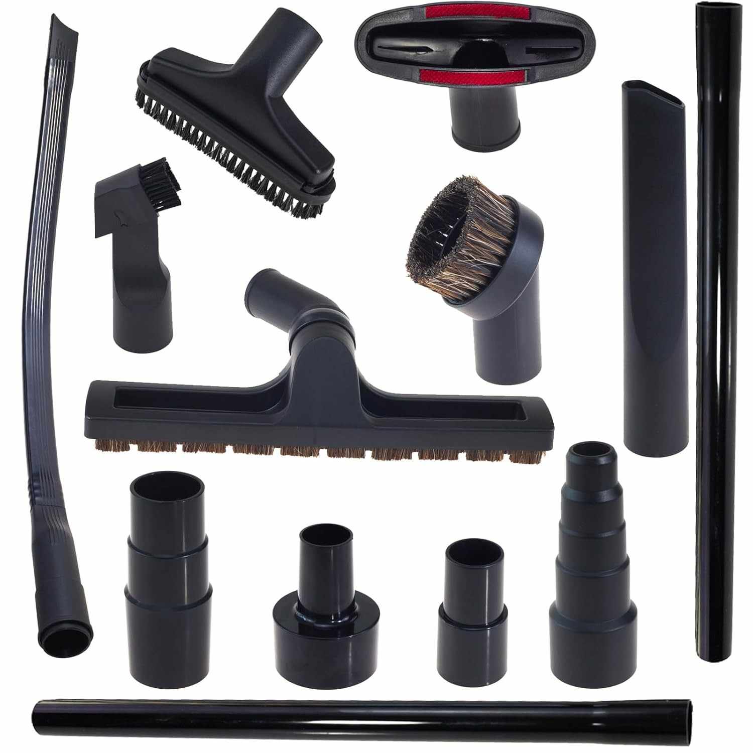 Kit Universal 13 Peças Aspirador de Pó: Limpeza Profunda em Casa e Carro