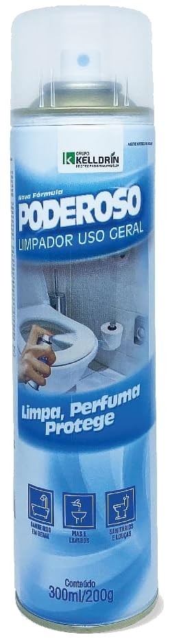 Limpador Multiuso Poderoso 300ml - Desinfetante Profundo para Toda Casa