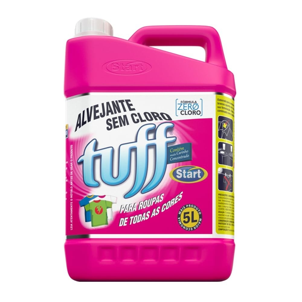 Alvejante Líquido START Tuff Sem Cloro 5L – Poder de Limpeza Profundo e Seguro para Sua Casa