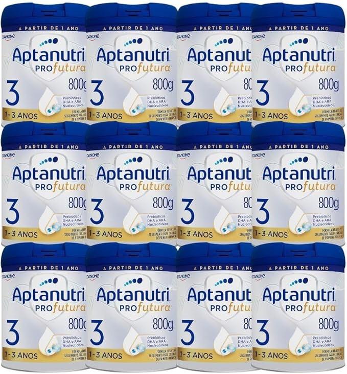 Fórmula Infantil Aptanutri Profutura 3 800g - Kit 12 latas