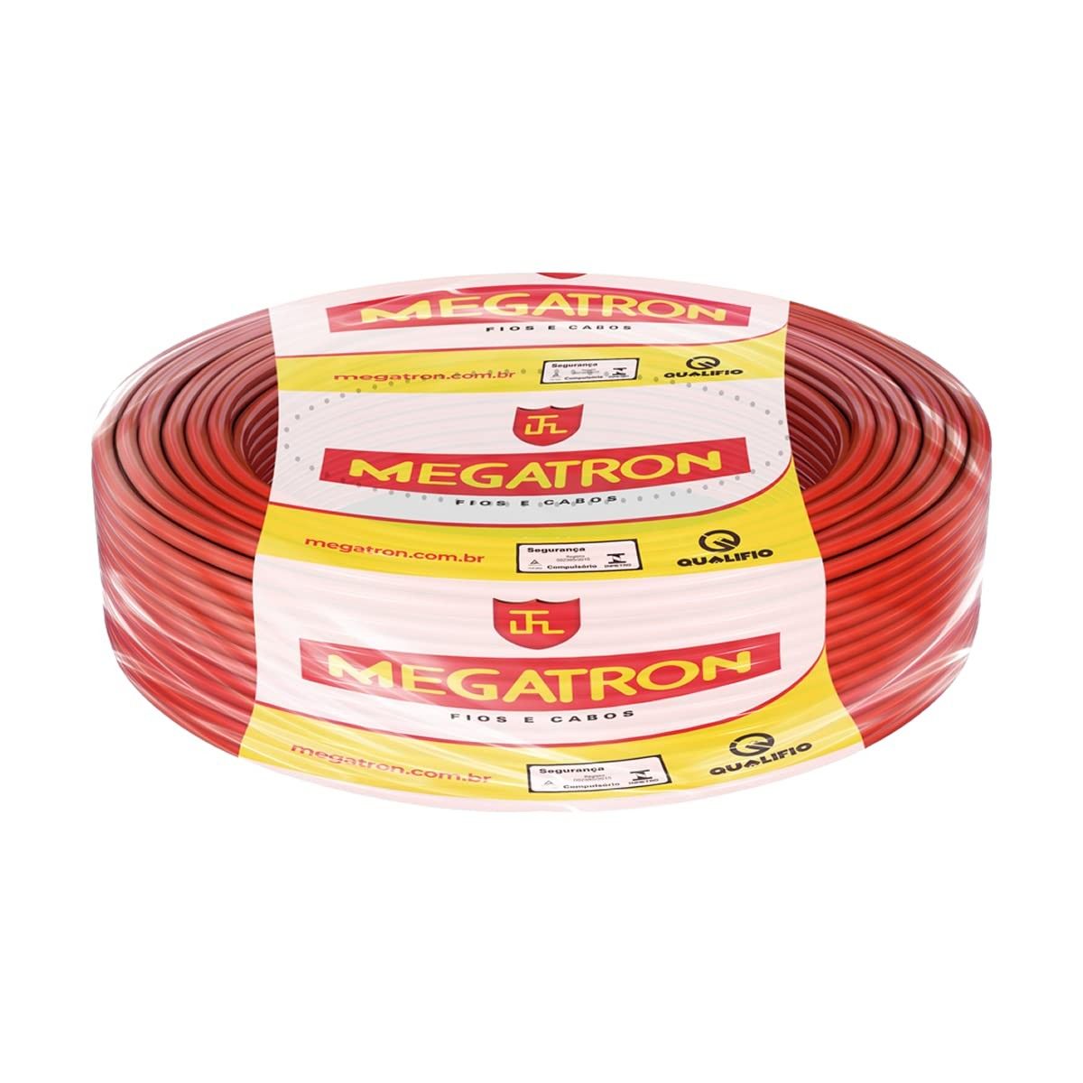 Cabo Flexível 750V 4mm Vermelho Megatron - 100m: Segurança e Eficiência para Seus Projetos