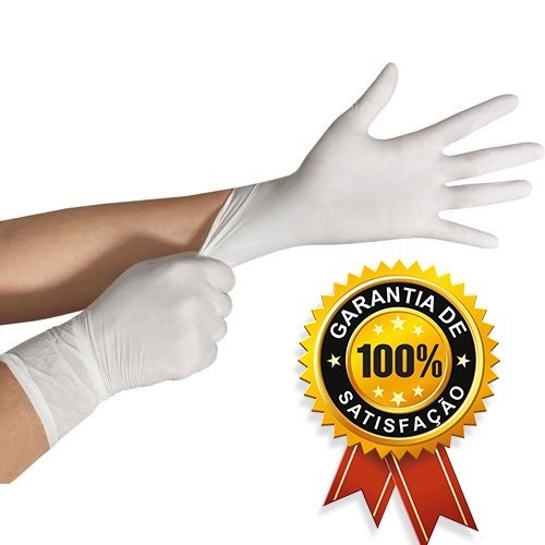 Luva de Látex com Pó Talge – 100 Unidades na Promoção