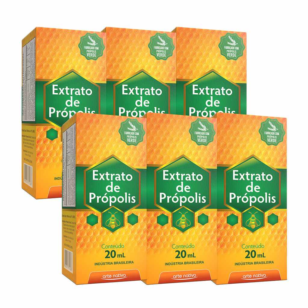 Própolis Arte Nativa: 6 Frascos para Sua Saúde!