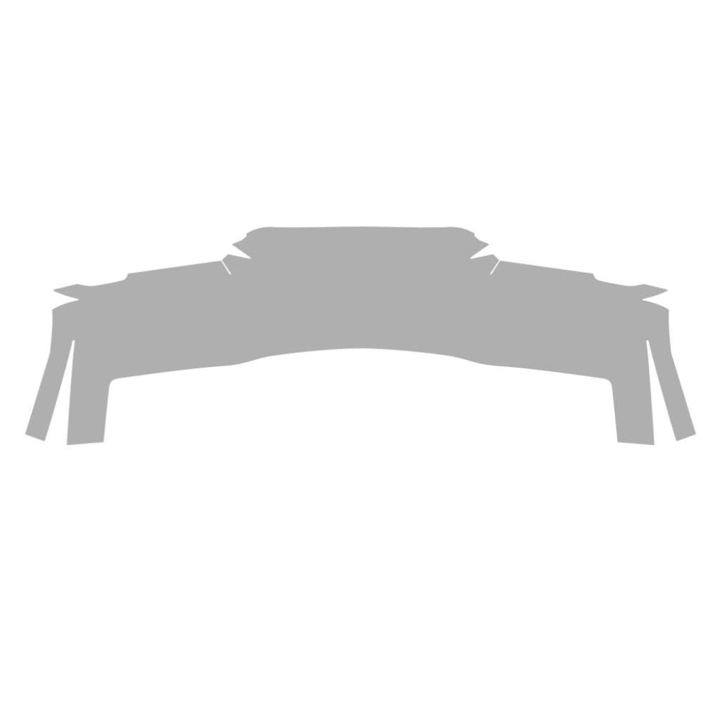 Vicrez PPF Pre-Cut para Bumper Inferior - Proteção de Tinta para Chevrolet Silverado 1500 ZR2 Crew 2022-2023