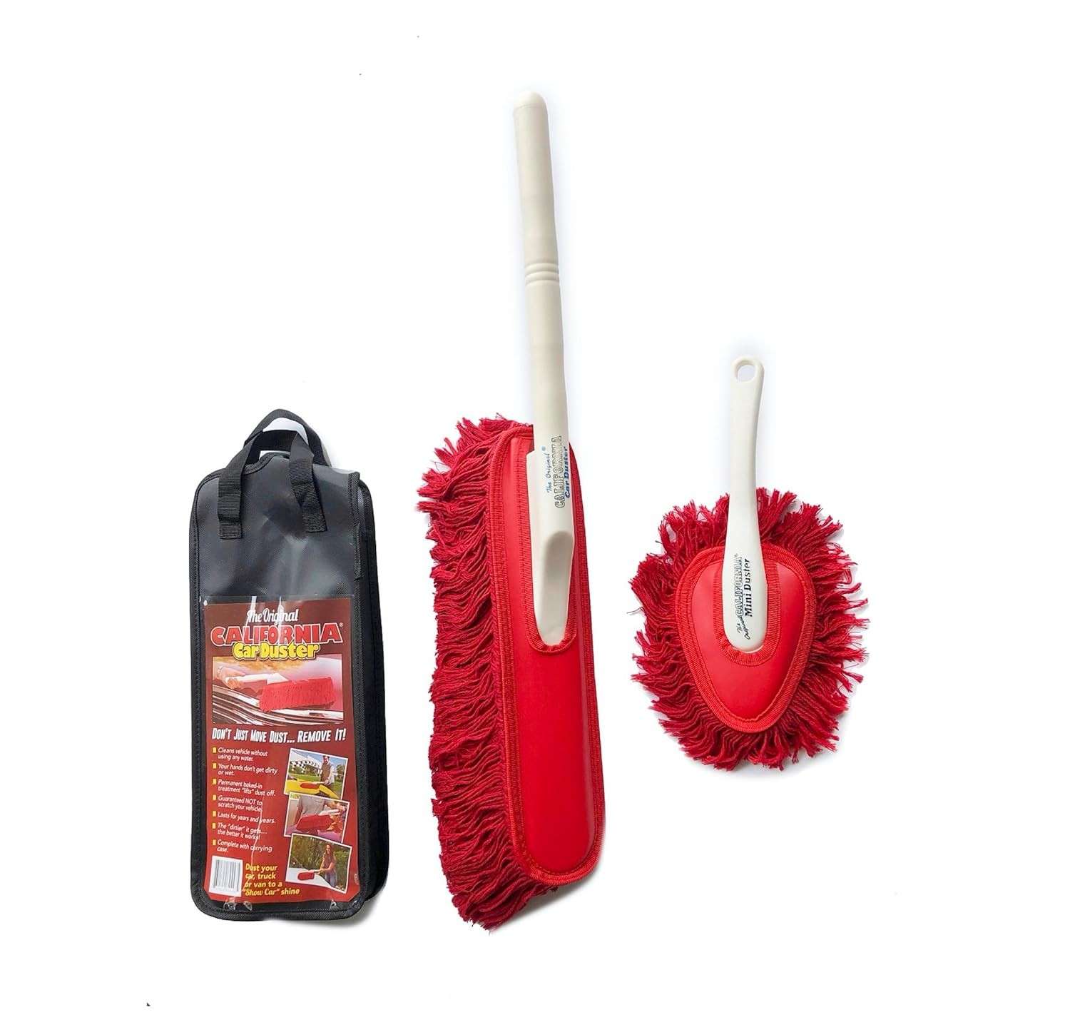 Kit Espanador Original California Car Duster 62445: Brilho Rápido e Proteção para Seu Carro