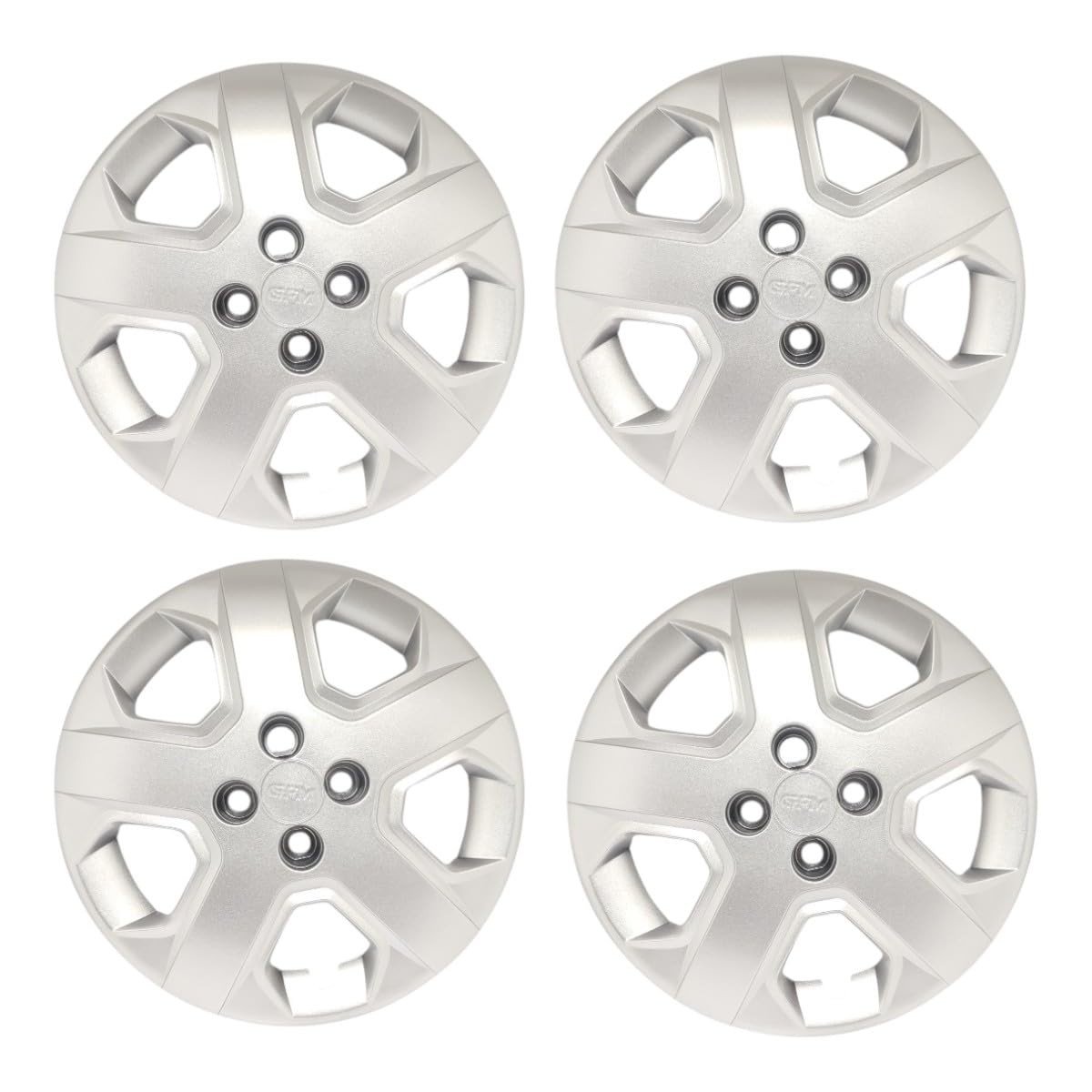 Kit 4 Calotas Prata Aro 15 para Chevrolet Cobalt e Spin (2013-2020) - Design Moderno e Proteção