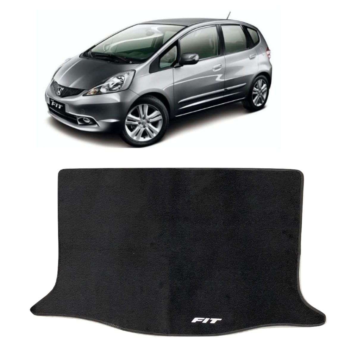 Tapete Porta Malas New Fit 2009-2014: Proteção e Estilo com Logo Exclusivo