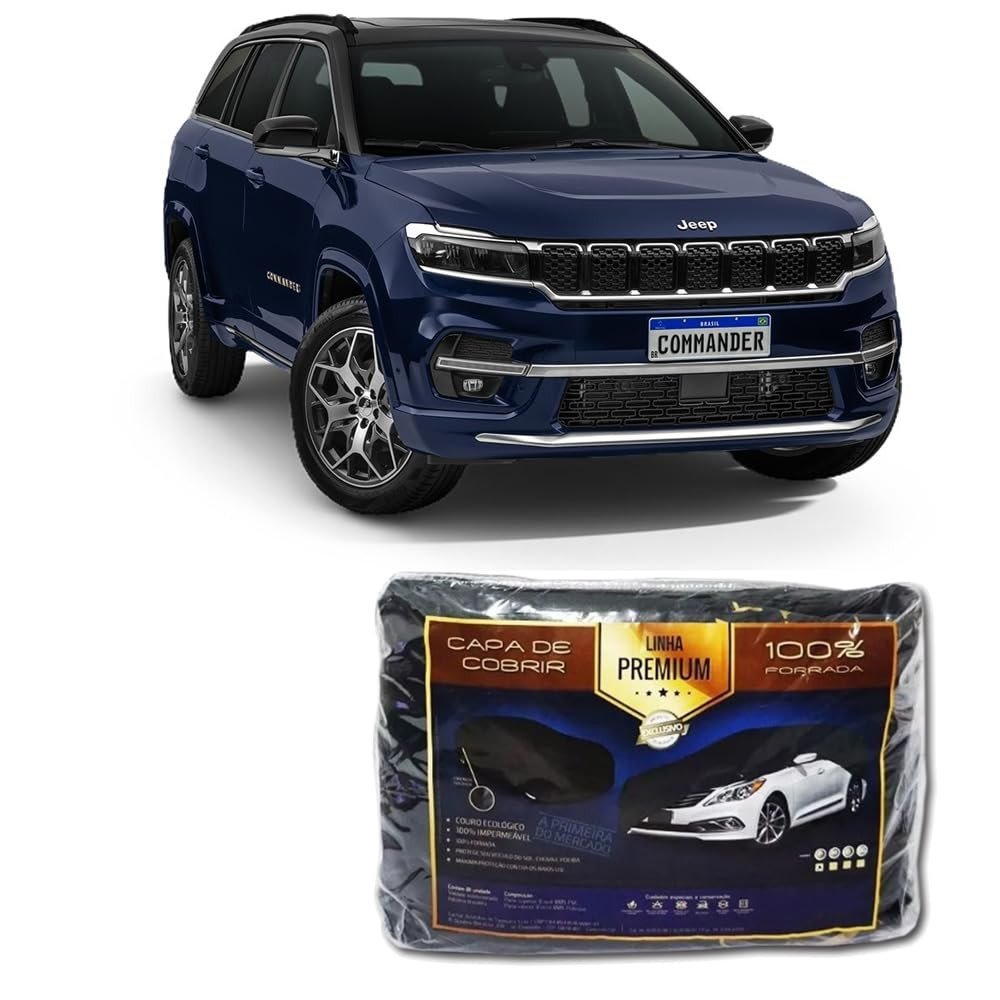 Capa de Couro Impermeável e Forrada para Jeep Commander: Proteção Premium XG312