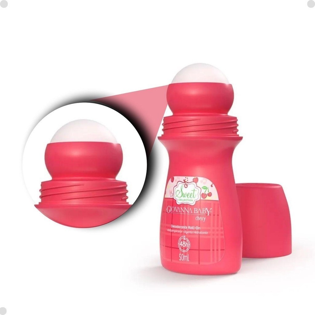 Desodorante Giovanna Baby Cherry: 48h de Proteção!