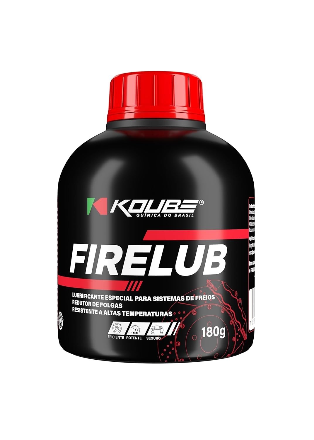 Firelub Super Graxa Lubrificante para Pastilha de Freio Koube 200ml: Proteção e Performance Duradoura