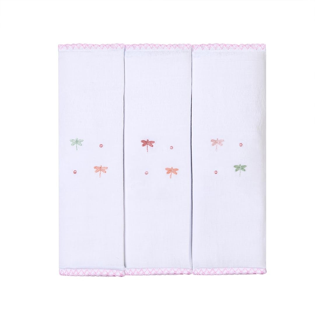 Babador Impermeável com Bordado Papi Textil - Proteção Confortável e Estilo para Bebês