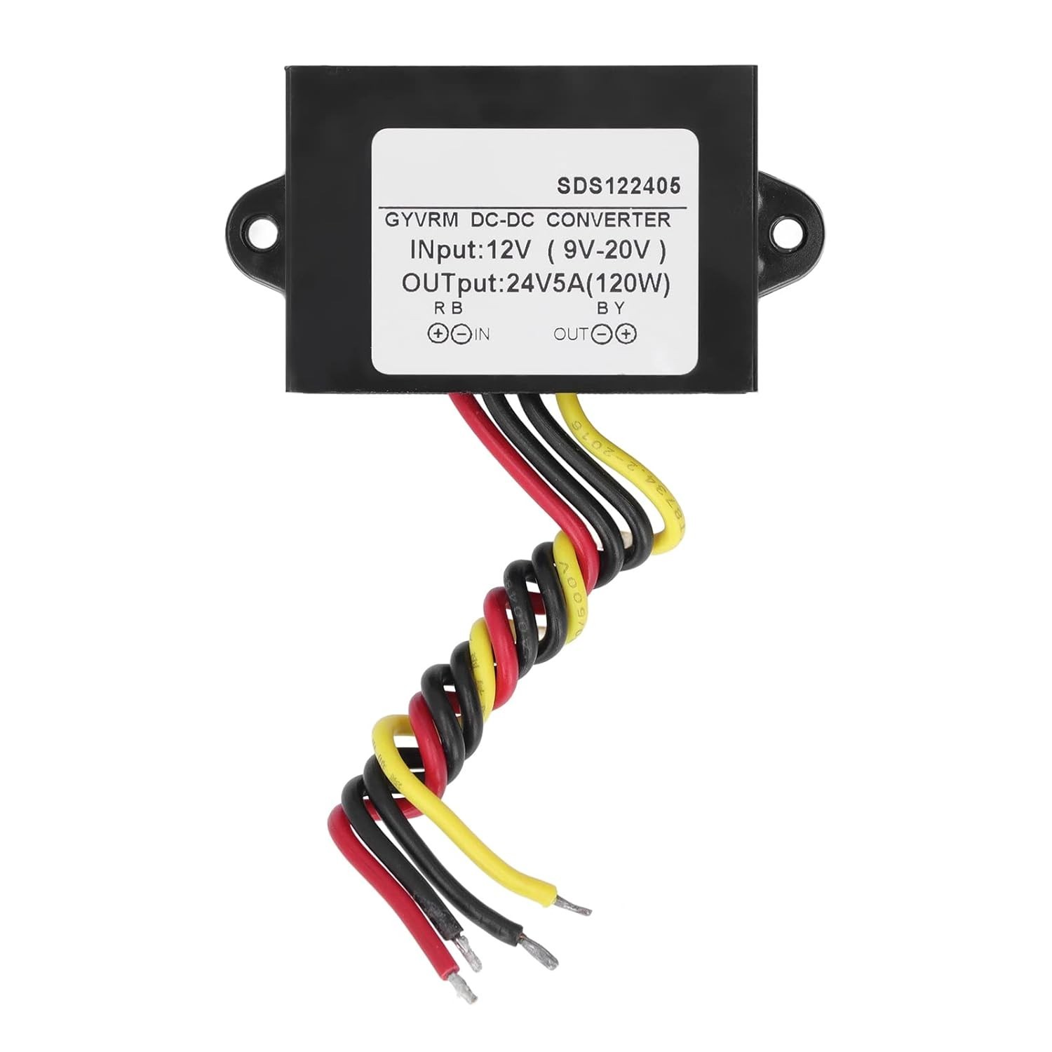 Módulo Boost Conversor DC 12V para 24V 5A 120W: Alta Eficiência e Proteção para Seus Projetos
