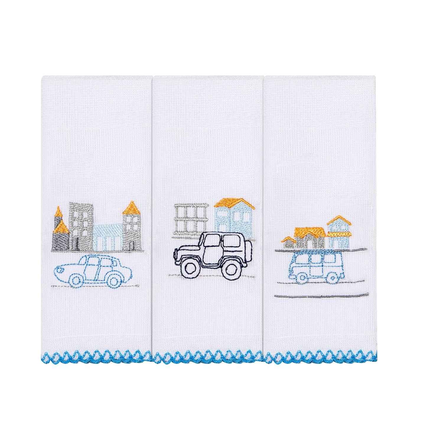 Babador Impermeável com Bordado Papi - Proteção e Estilo para Bebês