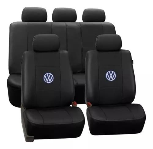 Capa Banco Carro Couro Courvin Cinza VW Gol G1 ao G7 - Proteção e Estilo