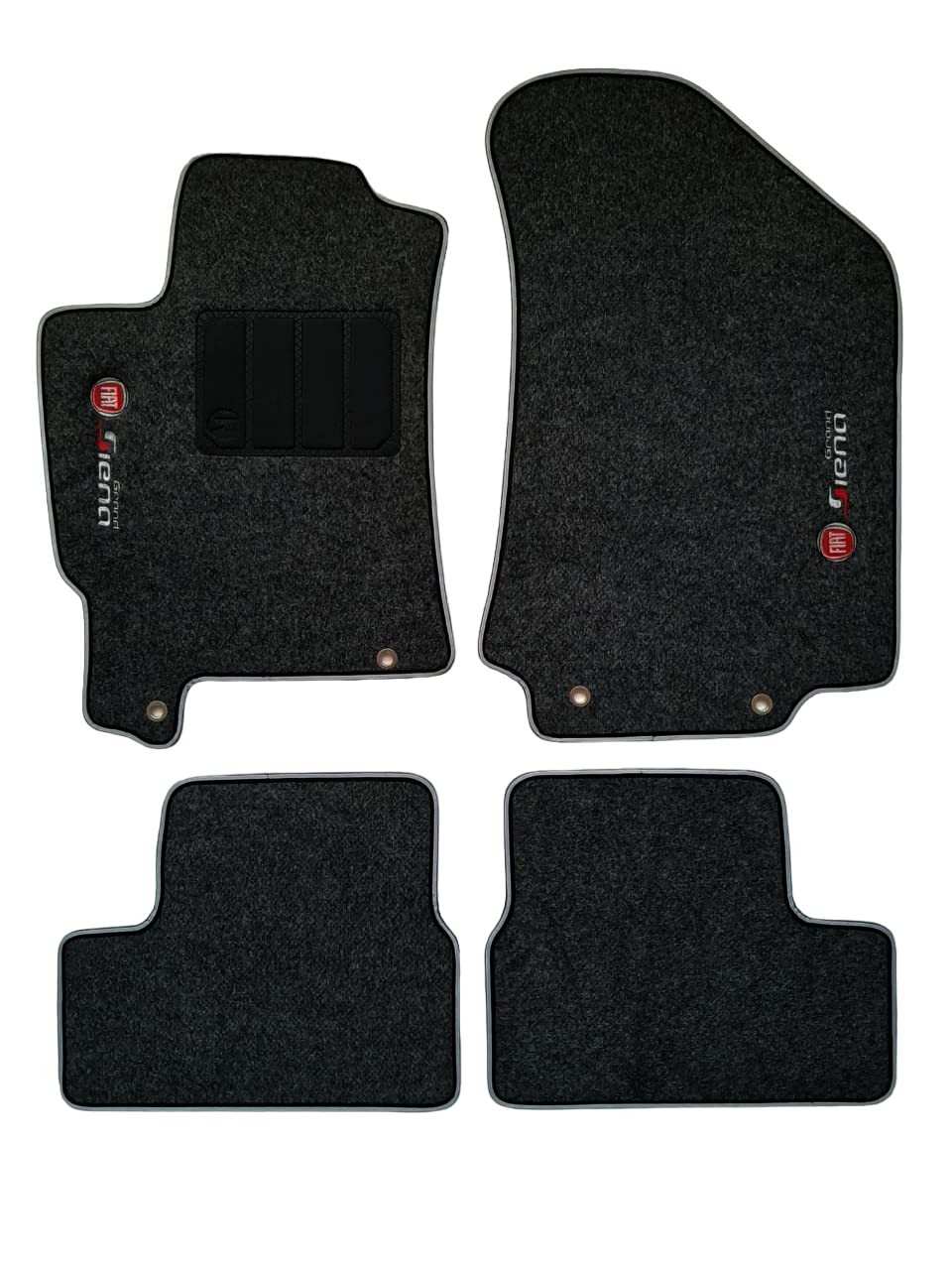 Tapete Carpete Exclusive Fiat Grand Siena 2013-2020 5mm - Proteção e Estilo Premium