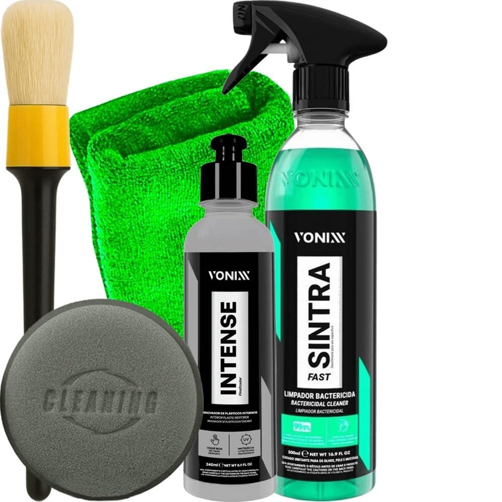 Kit Limpeza Interna Vonixx Sintra Fast Intense: Brilho e Proteção Completa