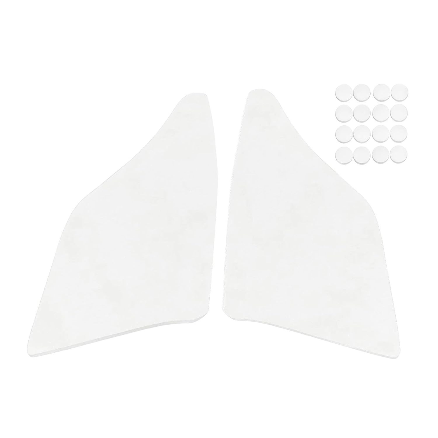 Protetor de Farol NITAGO para Ducati 899/959/1199/1299 Panigale - Proteção Acrílica Clara e Fácil Instalação