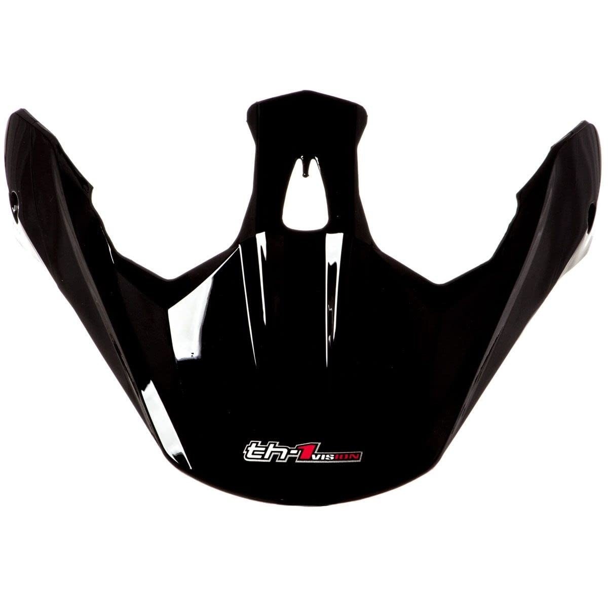 Pala de Capacete Pro Tork TH1 Vision Solid Preto: Proteção e Estilo para Sua Pilotagem