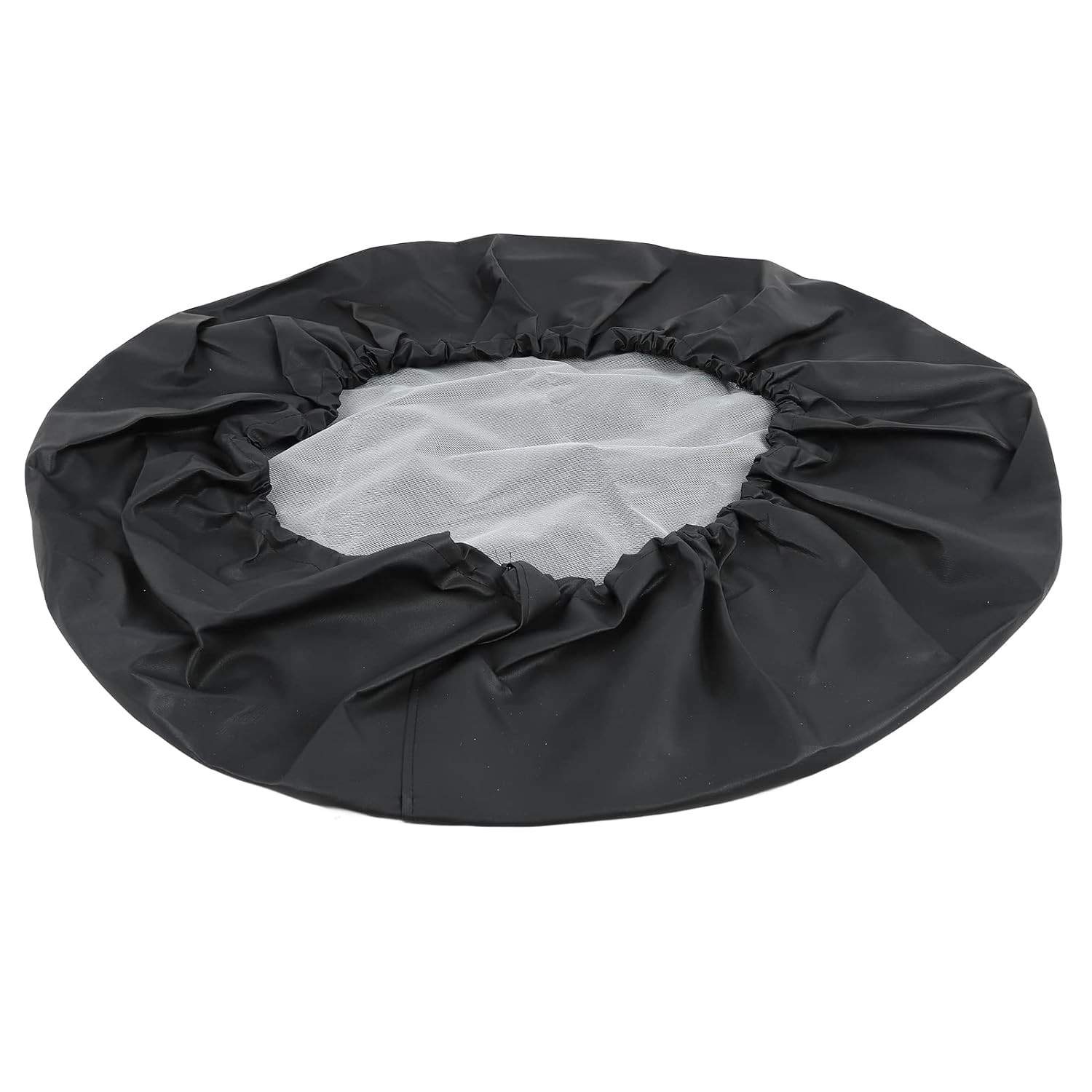 Capa de Pneu Sobressalente Cryfokt 15" em Couro PVC Preto - Proteção Premium para Carros e SUVs