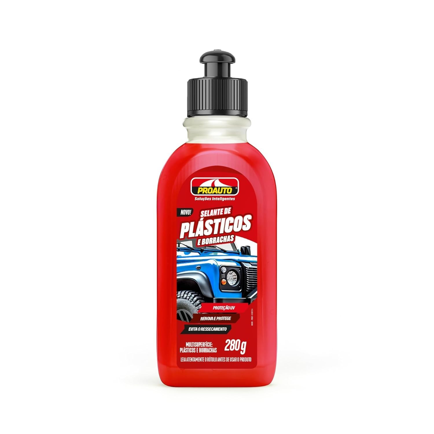 Proauto Selante Plásticos e Borrachas 300ml: Proteção UV e Renovação Duradoura