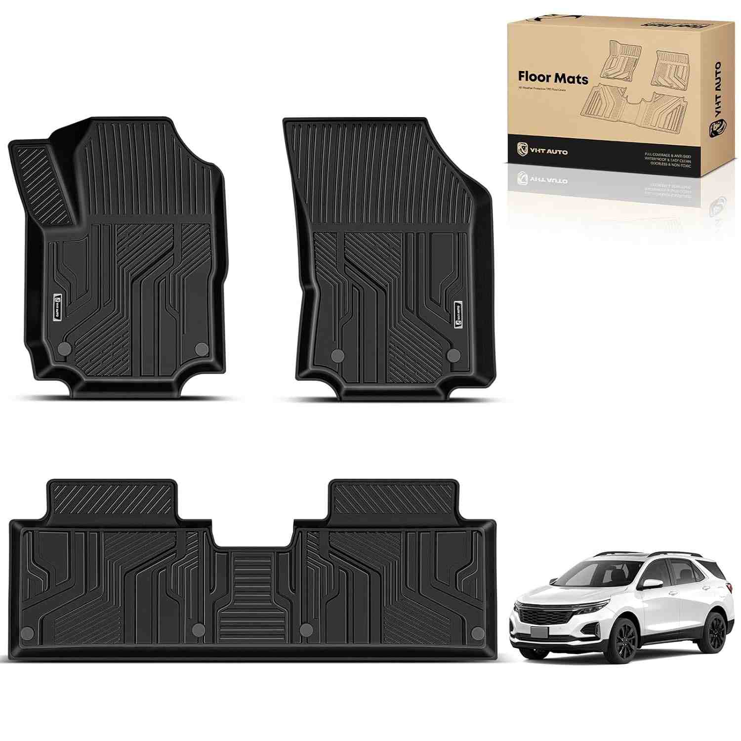 Tapetes Automotivos YHTAUTO para Chevrolet Equinox 2018-2024: Proteção Total e Estilo Inovador