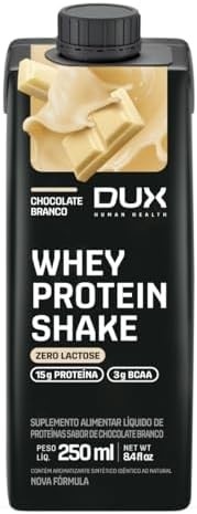Whey Protein Shake (250ml), Chocolate Branco