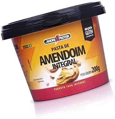 Pasta de Amendoim Integral - RB Amore Protein - Pote 200G