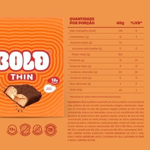 proteina-proteina-caixa-de-barra-12-thin-avela-snacks-unidades-bold-com-branco-de-12g