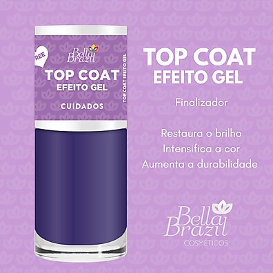Base para Unhas Bella Brazil: Fortaleça e Proteja!