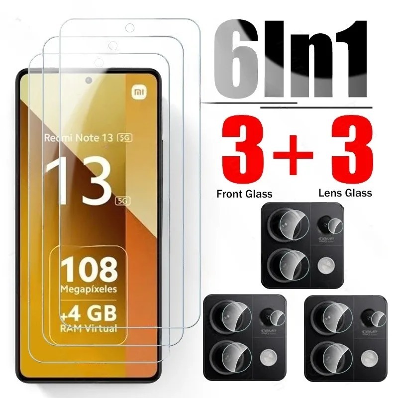 Proteja seu Redmi Note 13: Kit 6 em 1!