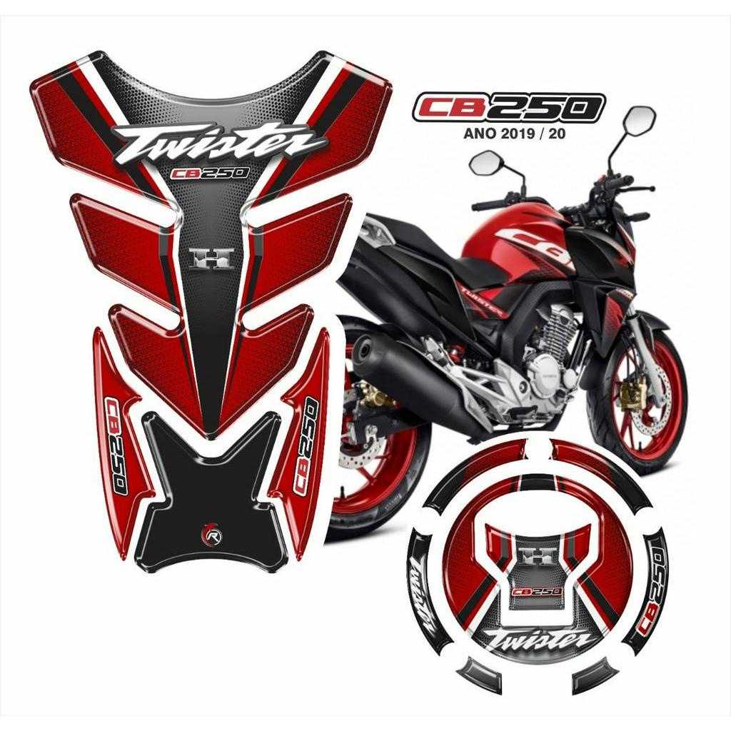 Proteja sua Twister 250: Adesivo Luxo 19/20