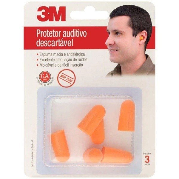 Protetor Auricular 3M 1100: Conforto e Proteção
