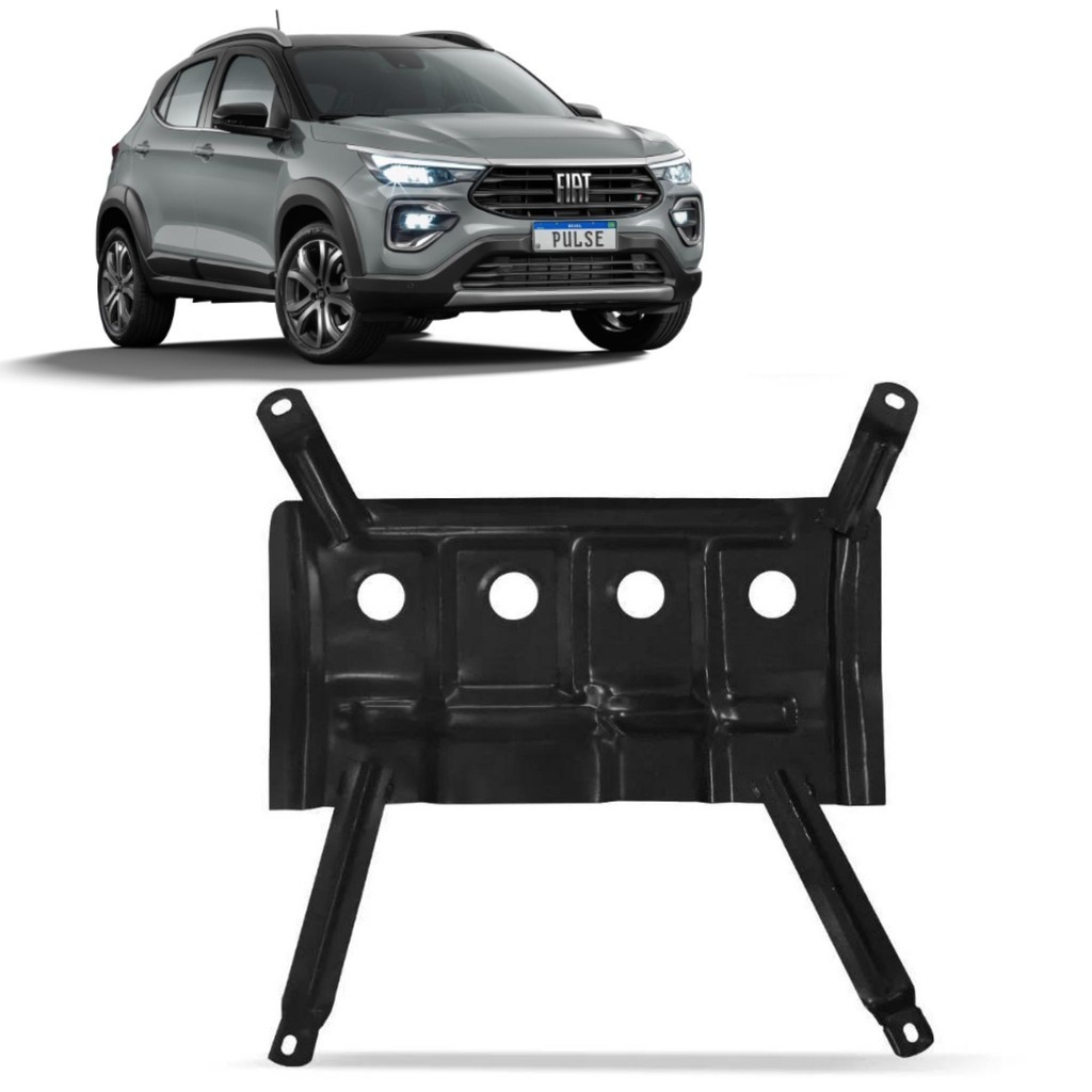 Protetor de Carter Pulse/Fastback: Aço e Proteção!