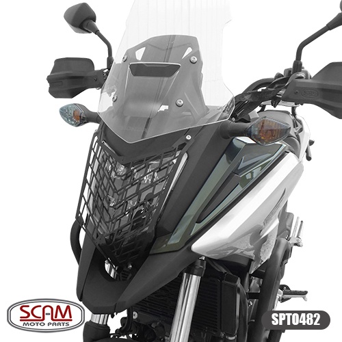 Protetor de Farol NC750X: Aço Carbono Premium