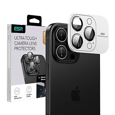 Protetor de Lente iPhone 16: Armorite ESR – Proteção Total!