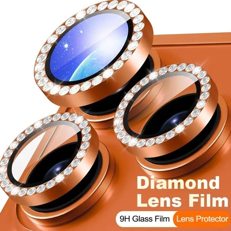 Protetor de Lente iPhone Diamond: Brilho e Proteção de Elite