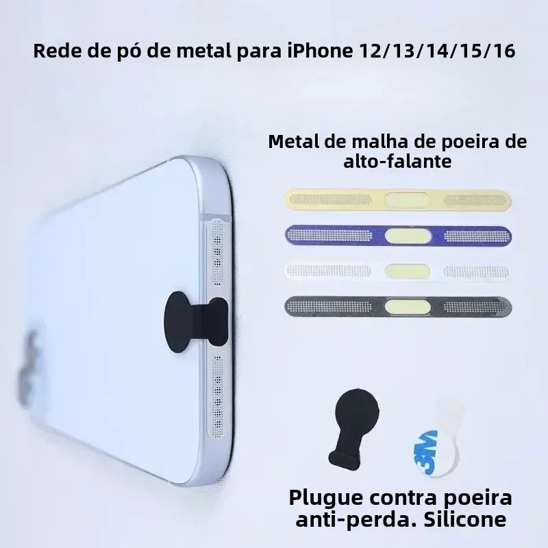 Protetor de Porta iPhone: Anti-Poeira e Elegante