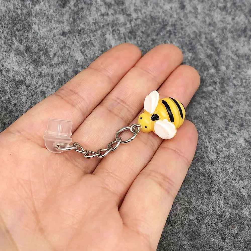 Protetor de Porta USB: Charme Abelha Anti-Poeira