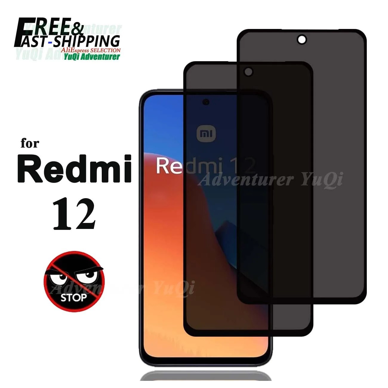 Protetor de Tela Privacidade Redmi 12