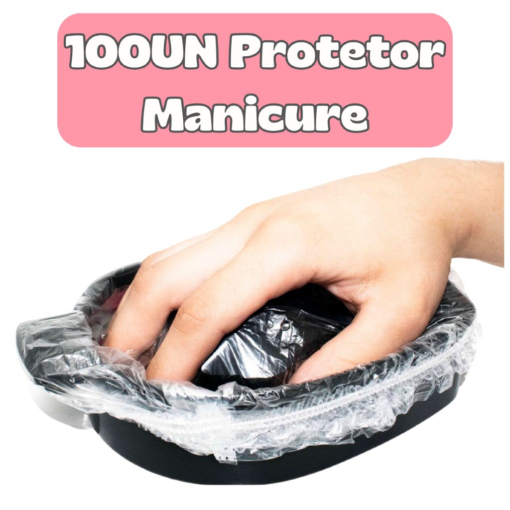Protetor Descartável para Bacia de Manicure – 100 Unidades