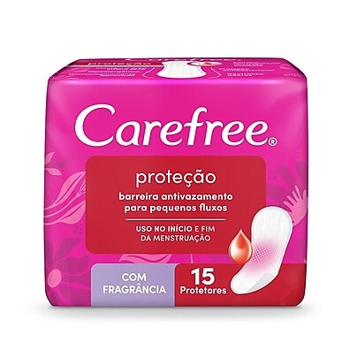 Protetor Diário Carefree com Perfume – Conforto e Proteção na Rotina