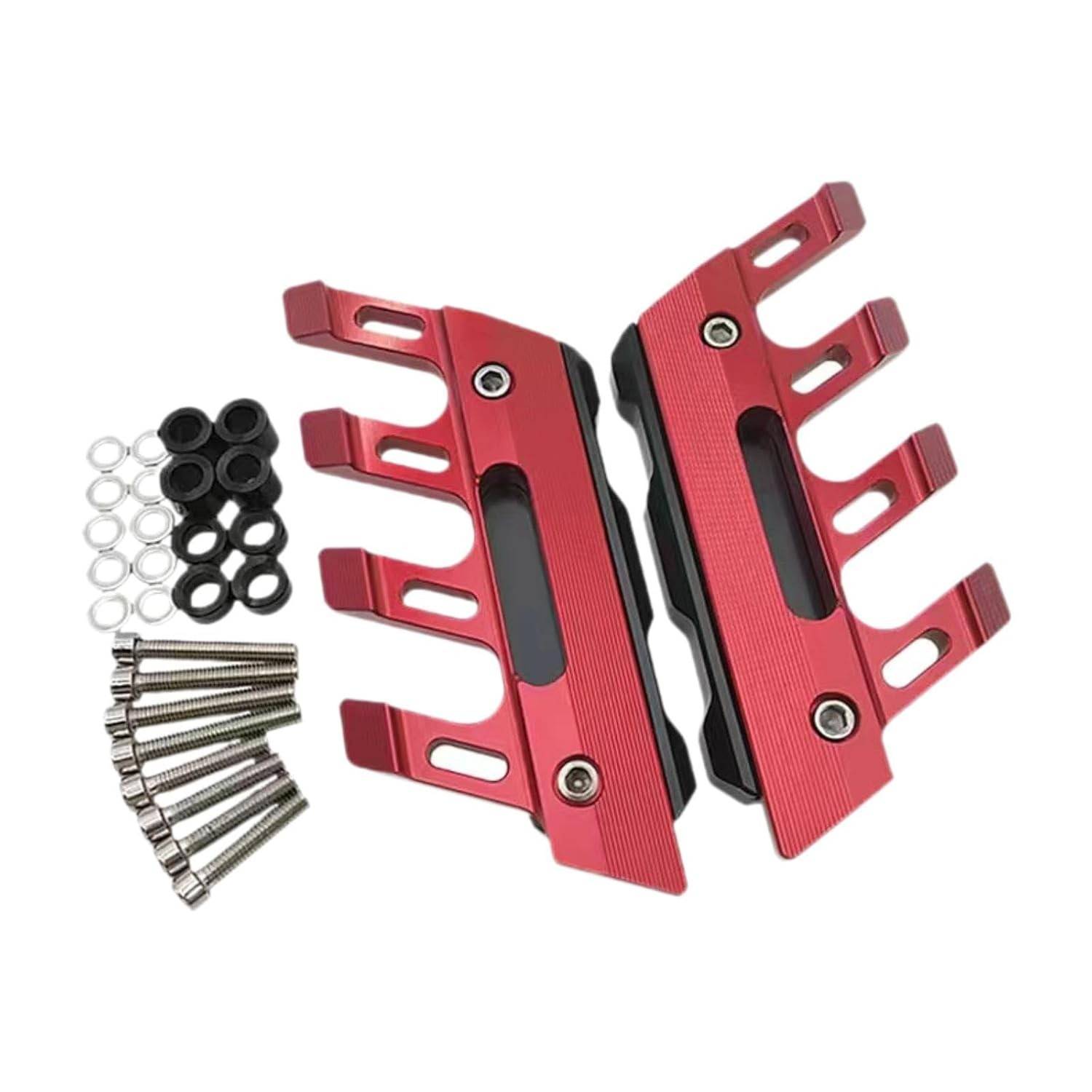 Protetor Lateral de Para-lama Dianteiro para TMAX 530/560 e NMAX/XMAX - Vermelho
