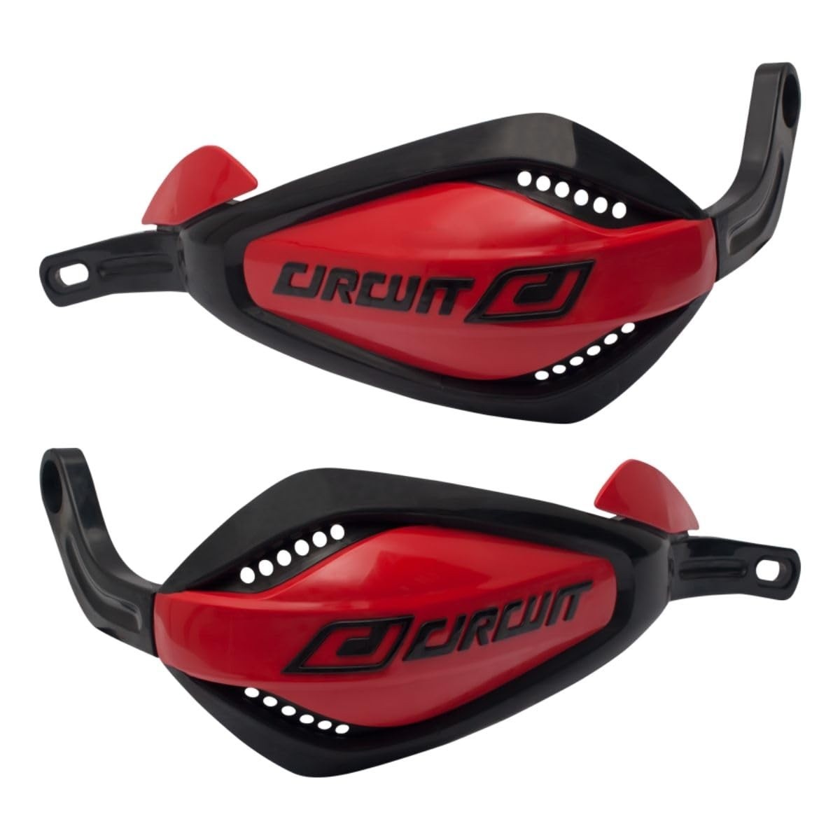 Protetor de Mão Pro Taper P.4 Preto/Vermelho Claro - Segurança e Estilo para sua Moto