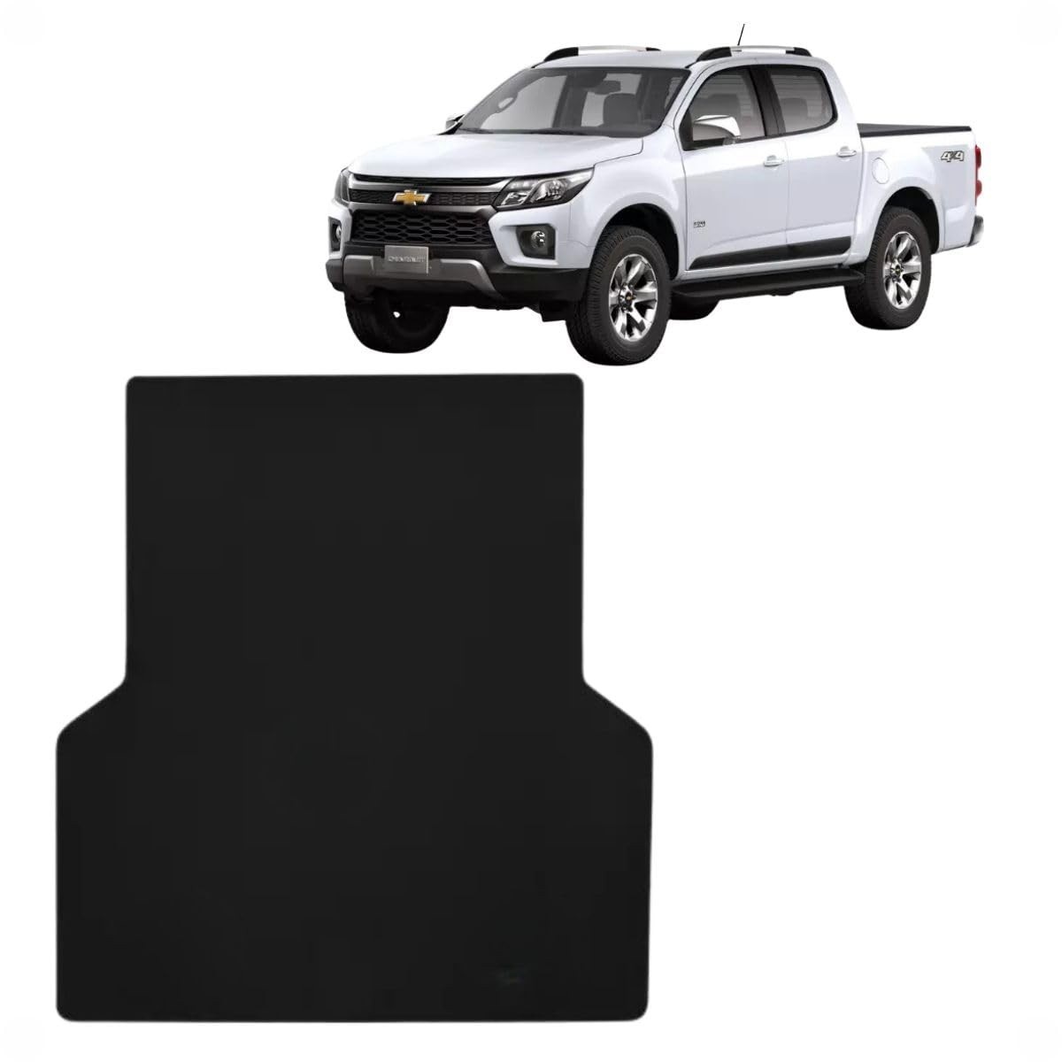 Tapete Protetor Caçamba Nova S10 Cabine Dupla (2012-2023): Proteção e Estilo Incomparáveis!