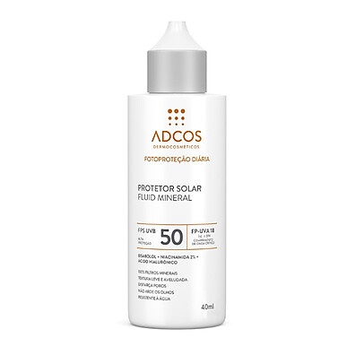 Protetor Solar Adcos FPS50: Proteção Mineral Pura