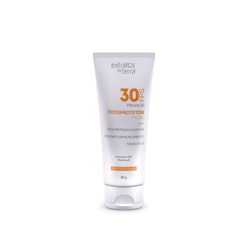 Protetor Solar Facial FPS 30: Proteção e Rejuvenescimento