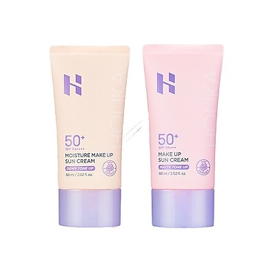 Protetor Solar Holika Holika com Maquiagem e FPS 50+ – Hidratação e Proteção em Um Só Produto