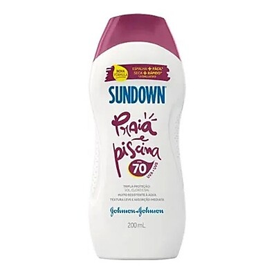 Protetor Solar Sundown Praia e Piscina FPS 70 – Proteção Total por até 2 Horas
