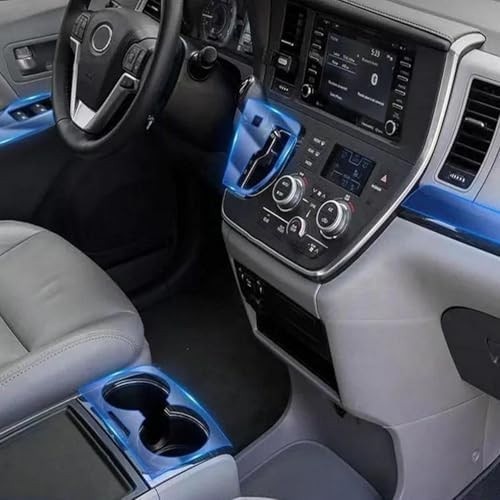 Película Protetora TPU Transparente para Painel GPS Toyota Sienna 2017-2020 - PACSCI
