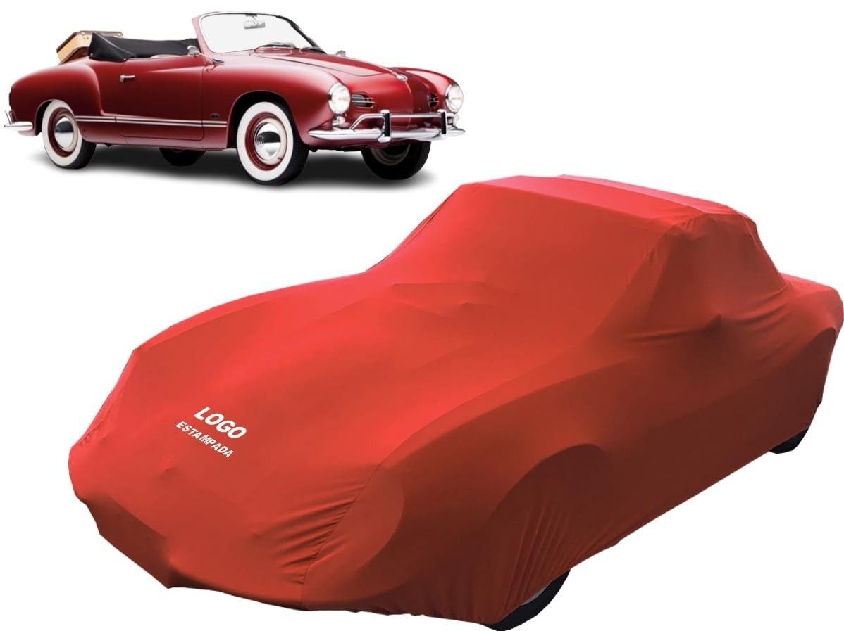 Capa Protetora Premium Vermelha para Karmann Ghia Cabriolet Conversível
